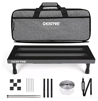 Amazon | GHOSTFIRE 超軽量 ギターエフェクター ボード ペダル